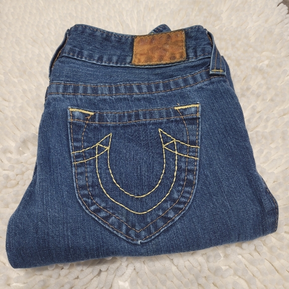 True Religion Cut TRW1540 Bootcut Jeans; Size 27 - Picture 1 of 9